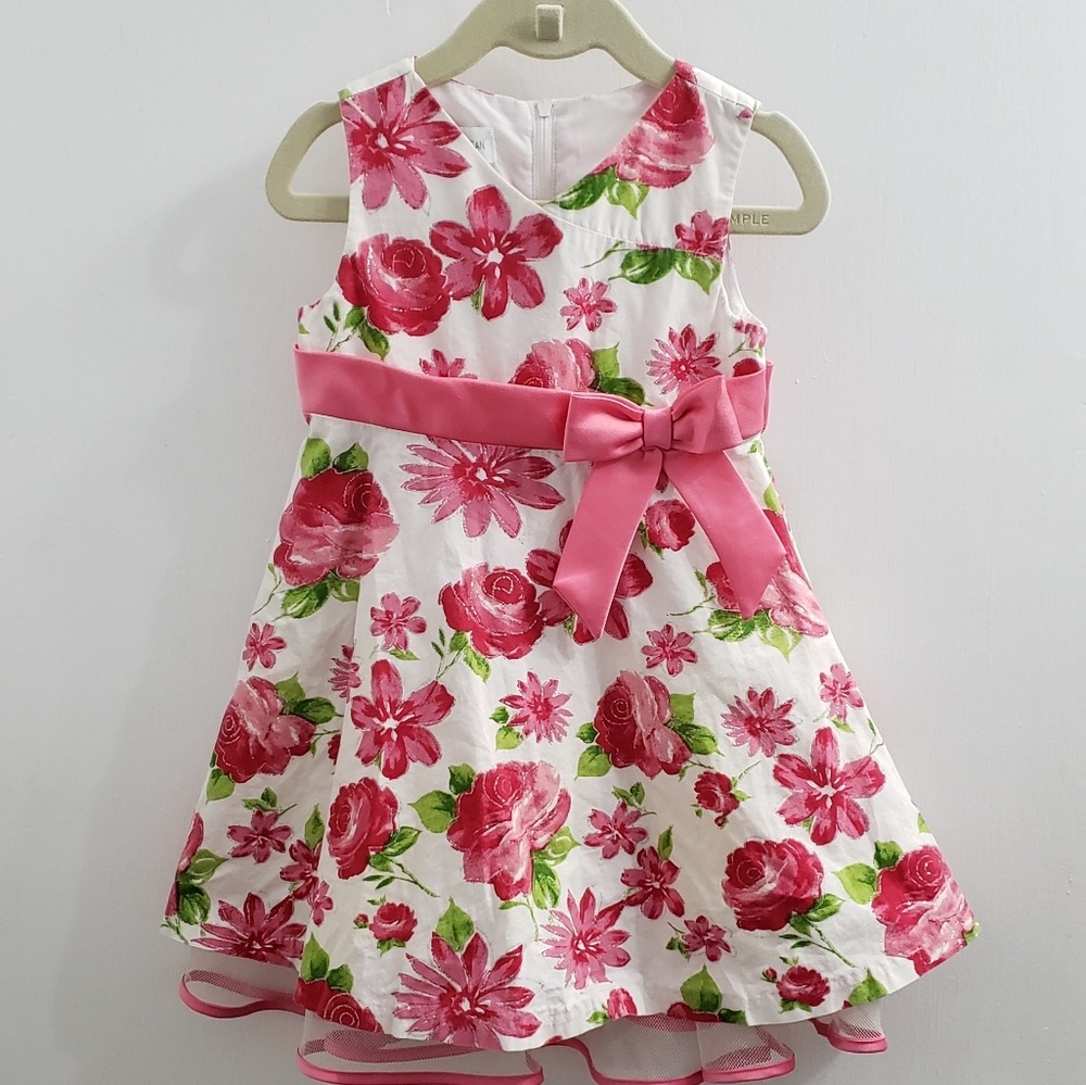 Bonnie Jean 2T Floral Dress
